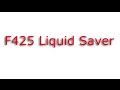 Flux Pumps F425 Liquid Saver Pump Product Video
