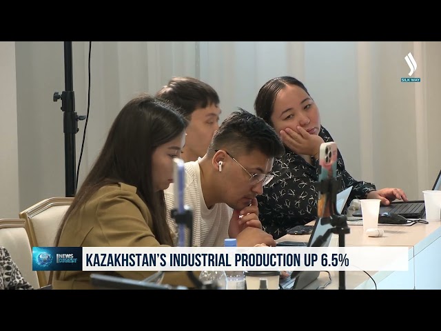 Kazakhstan’s industrial production up 6.5%