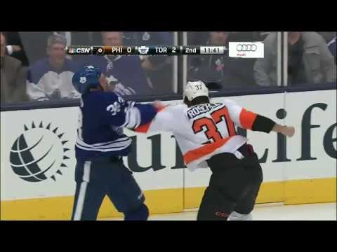 Rosehill vs Maclaren Fight 8th March 2014 - Flyers vs Maple Leafs