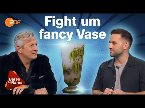 Französischer Frühling: Kunstvolle Vase von Daum in Nancy sorgt für Bieterduell | Bares für Rares