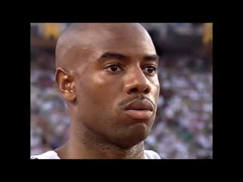 Men's Long Jump Final - Barcelona Olympics - 1992