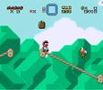 SMW Custom Level Rope Bridge