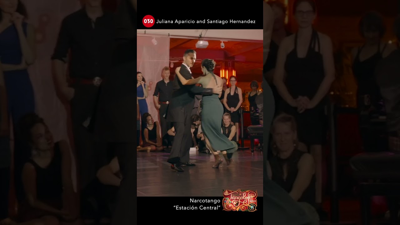 Video thumbnail for Juliana Aparicio and Santiago Hernandez – Estación Central #tangoloft #narcotango #tango