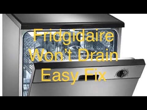 ✨ FRIGIDAIRE DISHWASHER WON’T DRAIN—EASY FIX ✨