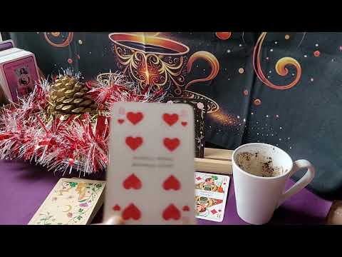 Weekend Theme 🧚‍♀️ Sat. 13th + Sun. 14th Dec. 🔮 Coffee grounds ☕️ vgp-energie Playing cards