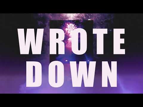 wrote down (Lyric Video)