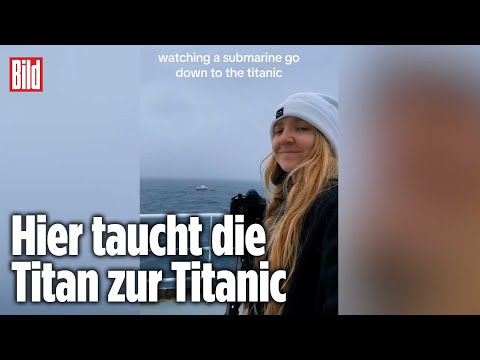 Letzte Aufnahmen des verschollenen U-Boots