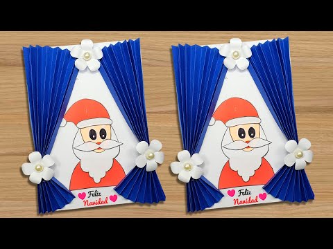 🎄🎅HERMOSA TARJETA PARA NAVIDAD🎅🎄Tarjeta Navideña hecha a mano🎅Handmade Card For Christmas🎄