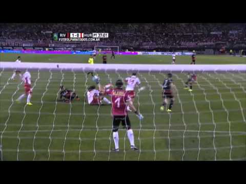 Se salvó el Globo. River 1 Huracán 0.Fecha 22.Torneo Primera División 2015.FPT