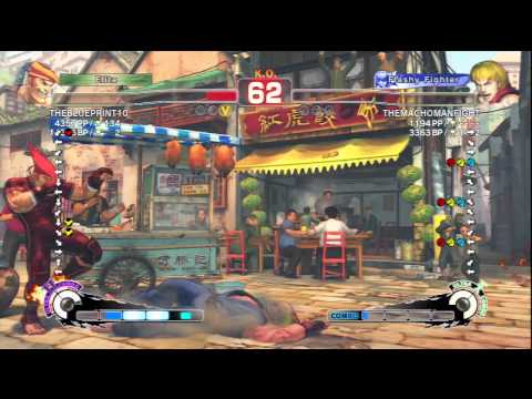 THEBLUEPRINT10 (Adon) Vs THEMACHOMANFIGHT (Ken) SSF4 AE Ranked Matches - PSN