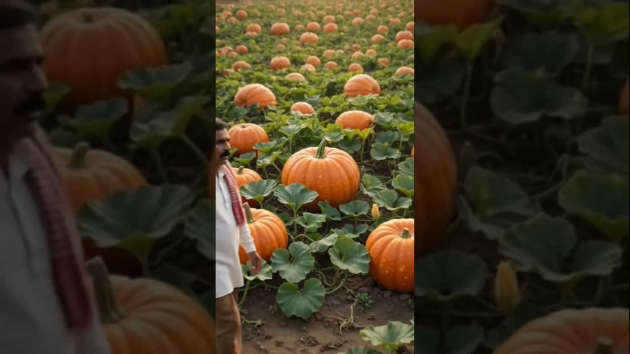सूखे खेत में उगा एक ऐसा पौधा, जिसने किसान की किस्मत बदल दी! 🎃🌱 | Emotional Story #shorts