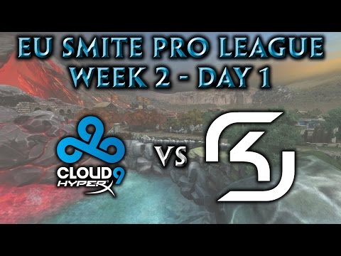 EU SPL Week 2, Day 1 - Cloud 9 HyperX vs SK Gaming