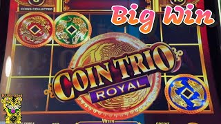 ★Finally Got a Big Win on this New Coin Trio ! ★COIN TRIO ROYAL Slot ☆栗スロ