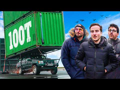 Mettre 100 TONNES sur une voiture : Ça fait quoi ?