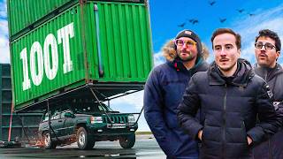 Mettre 100 TONNES sur une voiture : Ça fait quoi ?