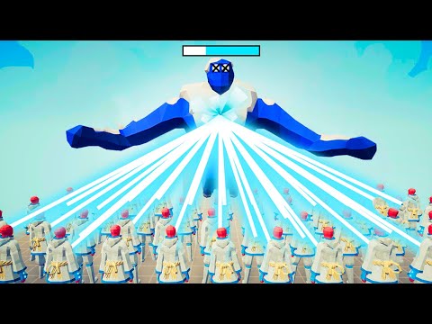 WHO CAN SURVIVE 50x LASERS? | TABS Totally Accurate Battle Simulator