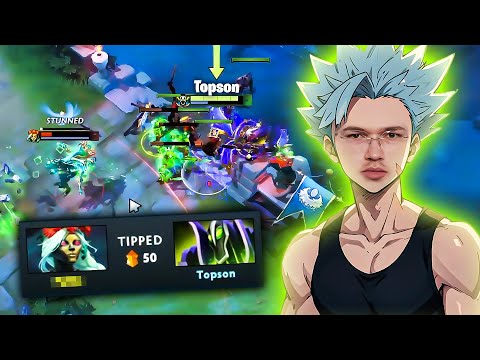 This Muerta TIPPED THE WRONG Rubick Mid Player!