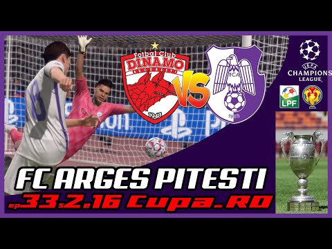 FC Arges Pitesti -  ep33 - s2e15 - FINALA CUPA ROMANIEI vs DINAMO BUCURESTI