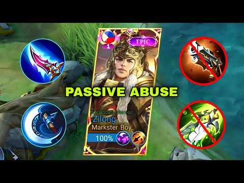 GOODBYE FULL DAMAGE!! ZILONG PASSIVE STACKS BUILD IS BACK TO META!😱 | ZILONG BEST BUILD 2023 | MLBB