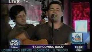 Josh Gracin - I Keep Coming Back Fox & Friends 6-10-07