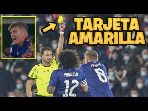 TARJETA AMARILLA A TONI KROOS INJUSTAMENTE!!🤯😡🟨 Real Madrid VS Elche 2-1