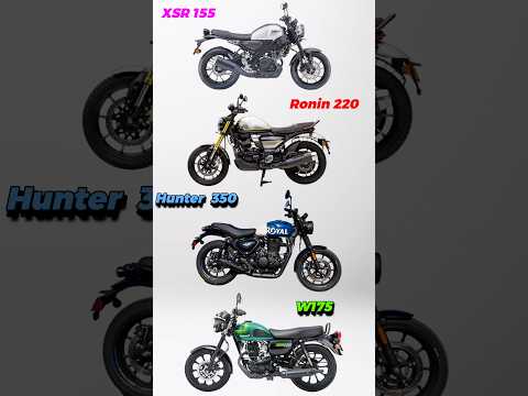 XSR155 vs Hunter350 vs Ronin220 vs W175 – Ultimate Comparison!