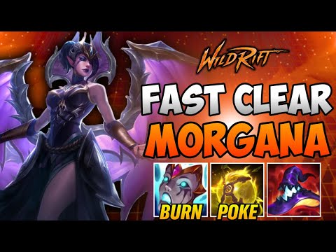 Wild Rift: MORGANA HAS THE FASTEST JUNGLE CLEAR!!