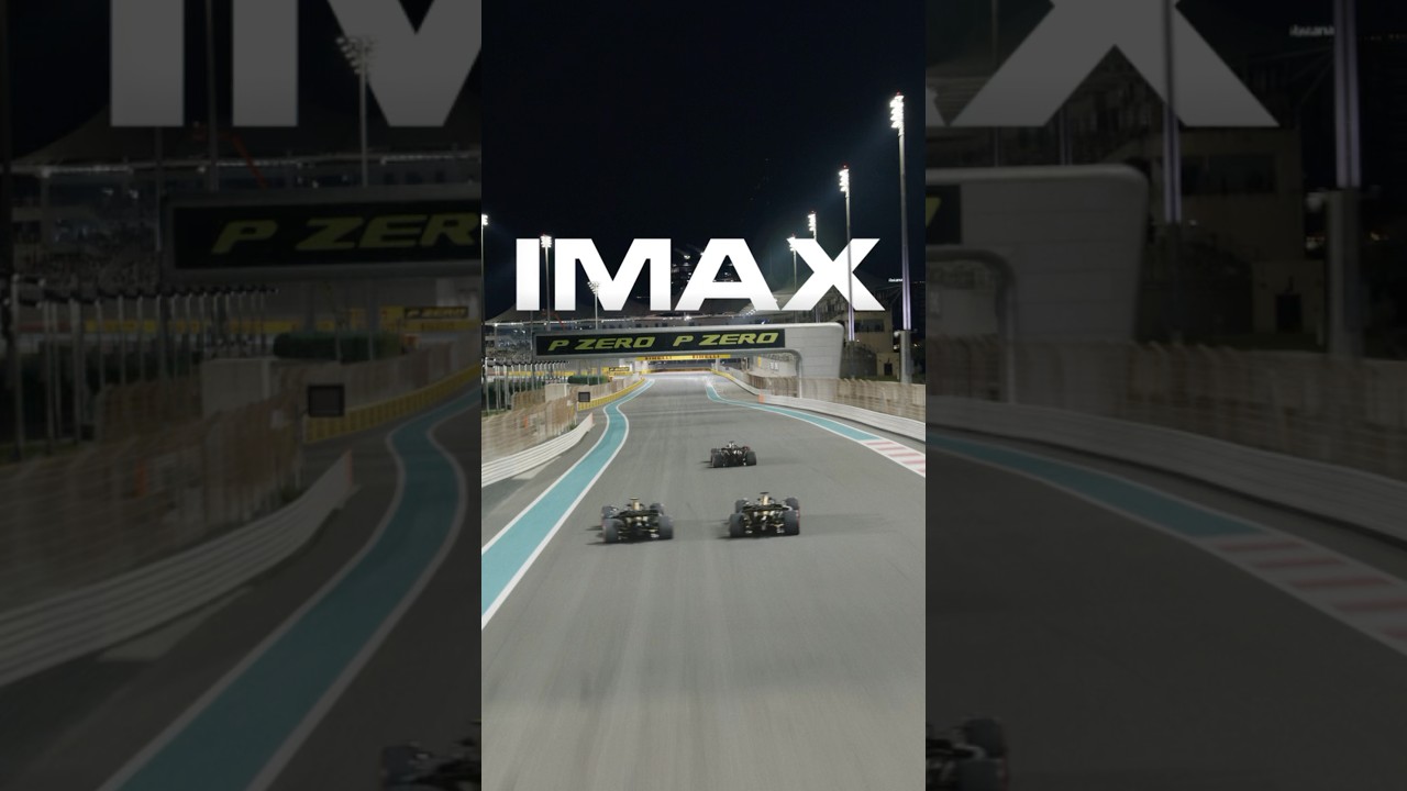 Built for the track. Built for IMAX. Don’t miss the #1 Movie in the World.