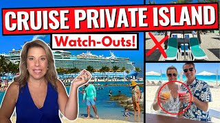 10 Things Cruisers Are Doing WRONG on Cruise Private Islands