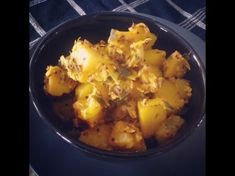 Easy Spicy Potatoes Recipe | Aloo Fry Side Dish (South Indian style)