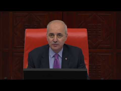 TBMM Başkanı Numan Kurtulmuş minik sporcuları onurlandırdı