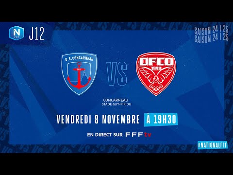 J12 I US Concarneau - Dijon FCO (1-2), le résumé I National FFF 2024-2025