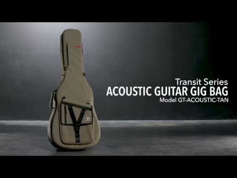 Чохол для акустичної гітари Gator GT-ACOUSTIC-TAN TRANSIT SERIES Acoustic Guitar Bag (41" Дредноут)