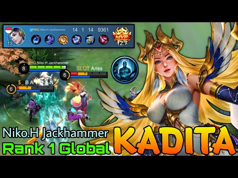 Show No Mercy! Deadly Combo Kadita ft Johnson! - Top 1 Global Kadita by Niko.H Jackhammer - MLBB