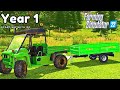 Starting With $0 In Farming Simulator 22 | Rags To Riches Challenge | Year 1