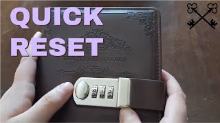 How To Reset Diary Lock Combo Tutorial - Lock Reset Series