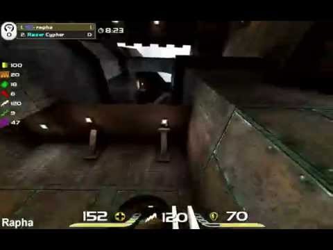 Rapha vs Cypher IEM4 WC QuakeLive Semifinal2 map3 part1