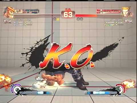 [Me] samrican07 (Guile) vs Blockbuster Jon (Adon)
