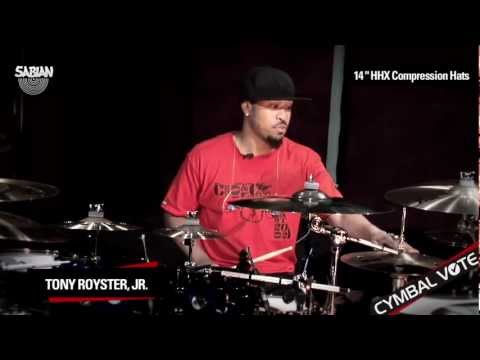 CYMBAL VOTE - Tony Royster Jr Reviews the 14" HHX Compression Hats