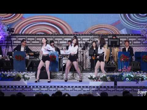 [Fix shot] 170422 달샤벳(DalShabet)  - Supa Dupa Diva (수파두파디바) 가로 전체직캠(Fancam) @의령 이호섭가요제 by bong
