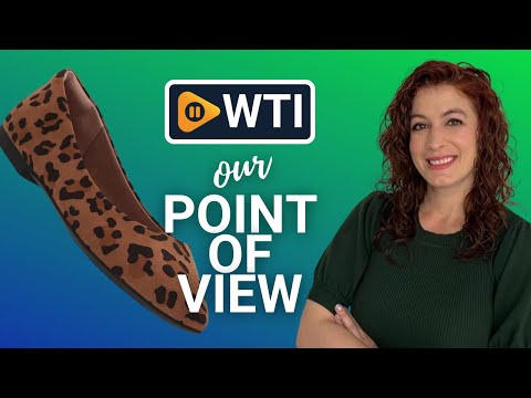Amazon Essentials Women's Pointed-Toe Ballet Flat 7 Brown Leopard - WTI product video review