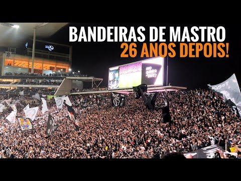EMOCIONANTE a volta das BANDEIRAS na Arena! Que festa! Corinthians 2 x 0 Cuiabá
