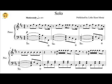 Solo by Clean Bandit ft. Demi Lovato (Piano Solo/Sheets)