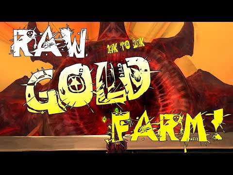 WoW Raw Gold Farming! Great Raw Gold Farm! - Legion Video