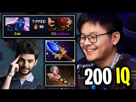200 IQ BUILD MIDONE ROD OF ATOS 1ST ITEM MID BLOODSEEKER VS HELLRAISERS 7.26 | Dota 2