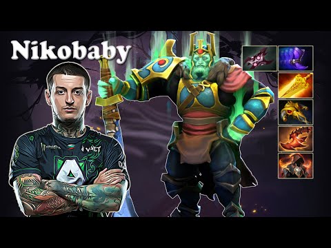 Nikobaby - Wraith King Safelane with Handsken vs Yatoro | Dota 2 7.30e Gameplay