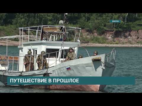 Бой времён Великой Отечественной войны оживили реконструкторы из Братска, Иркутска и Усть-Илимска