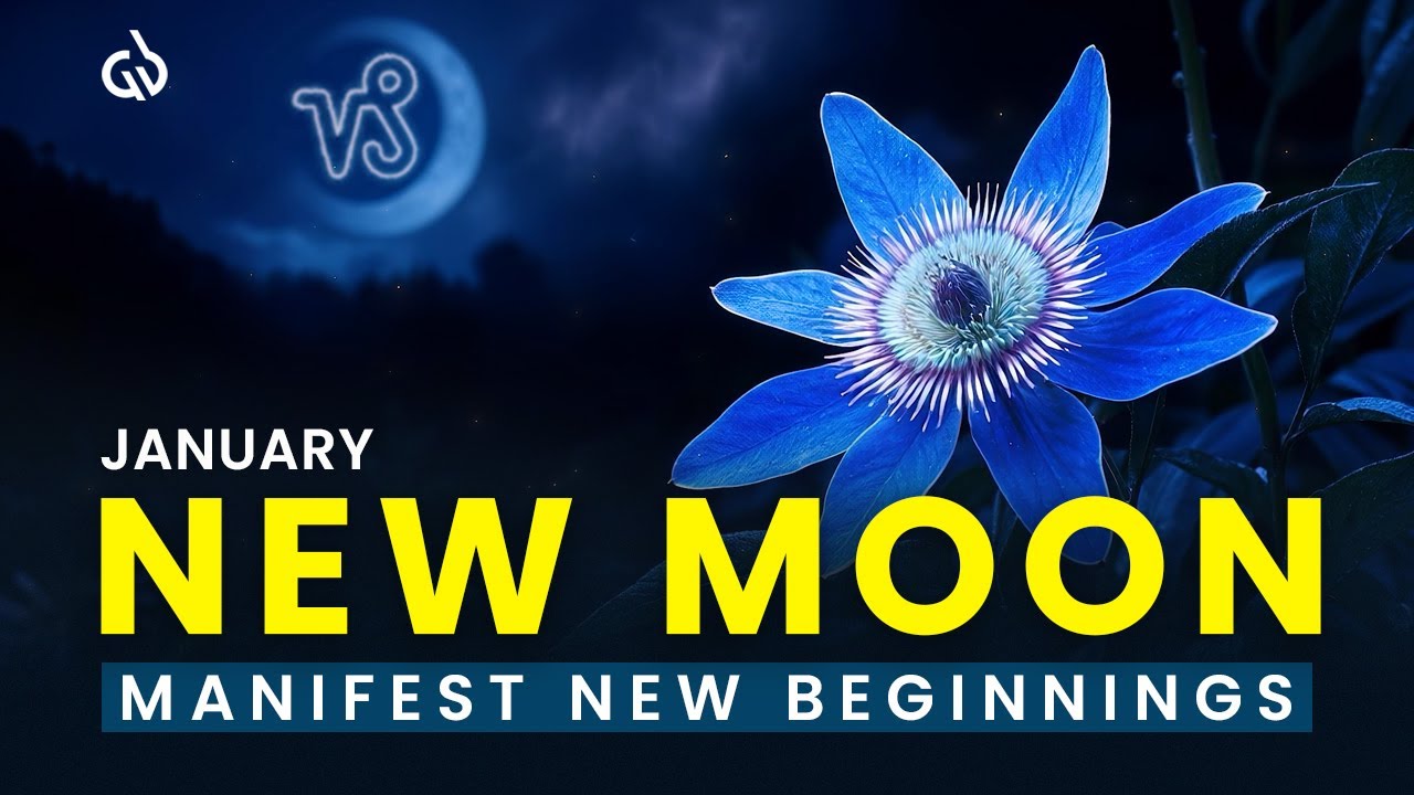 January New Moon 2026: Manifest New Beginnings & Opportunities with the Capricorn New Moon (111 Hz)