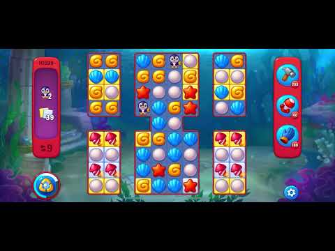 Fishdom Hard level 10599 no boosters フィッシュダム ハード