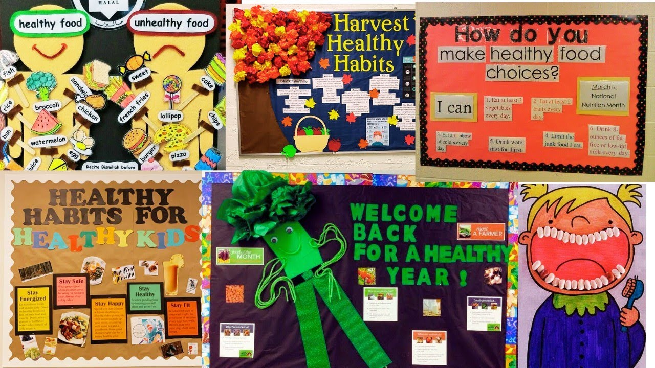 Healthy Habits Bulletin Board Ideas l Healthy Habits Activities l Pre-Primary Cleanliness Activities